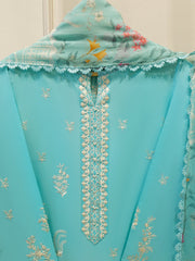 3 Piece - Embroidered Lawn Suit S112298