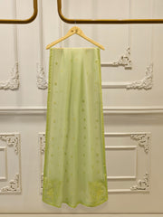 3 Piece - Pure Embroidered Cotton Net Suit S112333