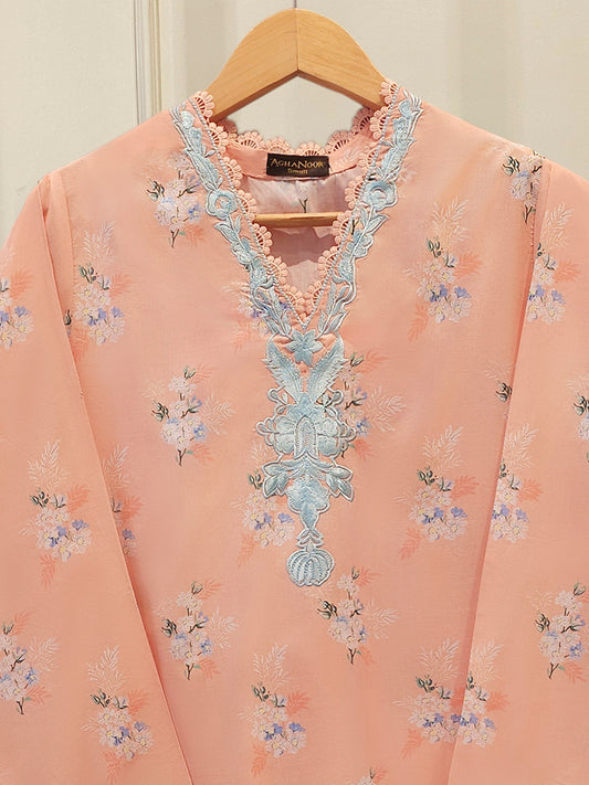 Digital Printed Embroidered Lawn Shirt S112362