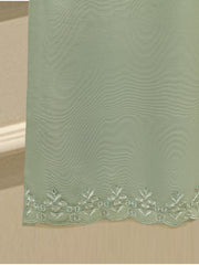 2 Piece - Pure Embroidered Cotton Net Suit S112367