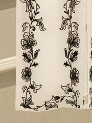 3 Piece - Pure Embroidered Cotton Net Suit S112348