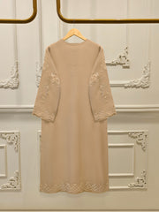 2 Piece - Pure Embroidered Cotton Net Suit S112377