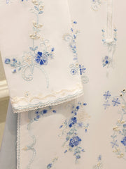 3 Piece - Embroidered Cambric Suit S112376