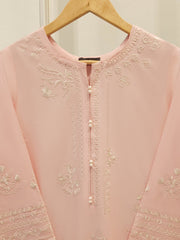 2 Piece - Embroidered Cambric Suit S112407