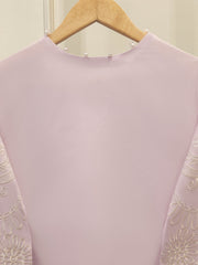 2 Piece - Embroidered Cambric Suit S112414