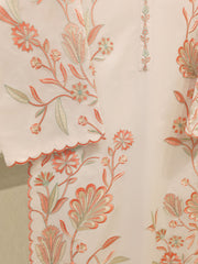2 Piece - Embroidered Cambric Suit S112406
