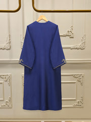 3 Piece-  Pure Embroidered Sheesha Silk Suit S112418
