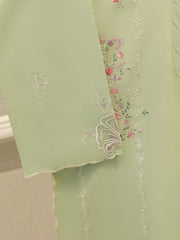 2 Piece - Embroidered Cambric Suit S112421