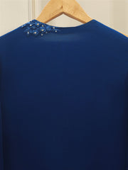 3 Piece - Pure Chiffon Embroidered Suit S112468