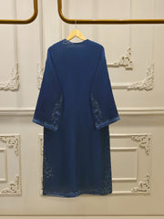 3 Piece - Pure Chiffon Embroidered Suit S112468