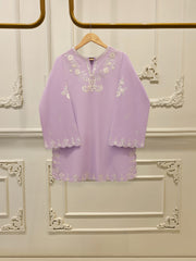 2 Piece - Embroidered Cambric Suit S112455