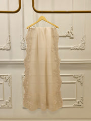 3 Piece - Pure Embroidered Cotton Net Suit S112472