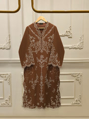 2 Piece - Embroidered Kora Cotton Suit  S112470