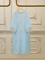 3 Piece - Embroidered  Khaddar Suit S112486