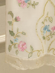 3 Piece - Pure Embroidered Cotton Net Suit S112489