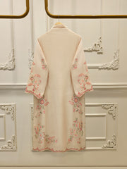 2 Piece - Pure Embroidered Cotton Net Suit S112497