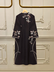 3 Piece-  Pure Embroidered Sheesha Silk Suit S112499