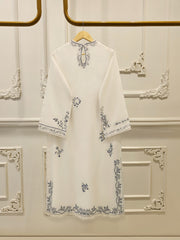 3 Piece - Embroidered Kora Cotton Suit  S112503