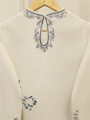 3 Piece - Embroidered Kora Cotton Suit  S112503