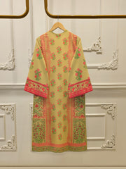 2 Piece - Digital Printed Embroidered Cambric Suit S112474