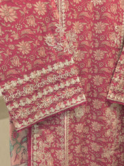 3 Piece - Digital Printed Embroidered Cambric Suit S112543