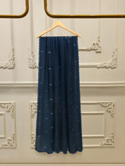 3 Piece - Pure Embroidered Cotton Net Suit S112546
