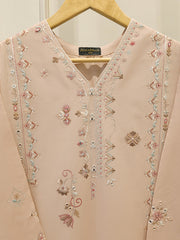 2 Piece - Embroidered Cambric Suit S112674