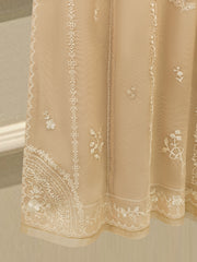 3 Piece - Pure Embroidered Cotton Net Suit S112680