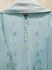 3 Piece - Embroidered Cambric Suit S112684