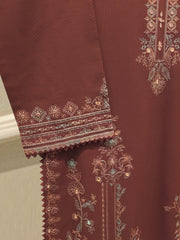 2 Piece - Embroidered  Khaddar Suit S112693