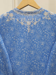 2 Piece - Digital Printed Embroidered Cambric Suit S112728