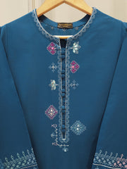2 Piece - Embroidered Khaddar Suit S112734