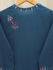 2 Piece - Embroidered Khaddar Suit S112734