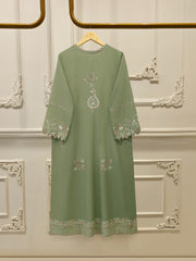 2 Piece - Embroidered Kora Cotton Suit  S112741