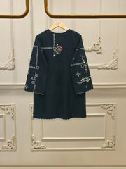 2 Piece - Embroidered Khaddar Suit Look 134