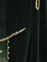 3 Piece - Embroidered Velvet Suit S112750