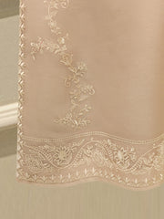 2 Piece - Pure Organza Embroidered Suit S112752