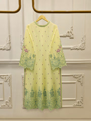 3 Piece - Embroidered Cambric Suit S112719