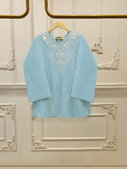 2 Piece - Embroidered Cambric Suit S112736