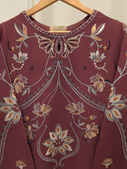 2 Piece - Embroidered Khaddar Suit Look 137