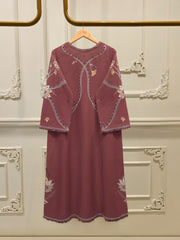 2 Piece - Embroidered Khaddar Suit Look 137