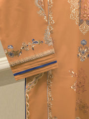 2 Piece - Embroidered Kora Cotton Suit  S112724