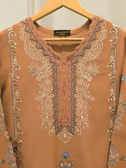 2 Piece - Embroidered Kora Cotton Suit  S112724