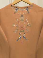 2 Piece - Embroidered Kora Cotton Suit  S112724