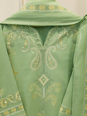 2 Piece - Embroidered Kora Cotton Suit  S112768