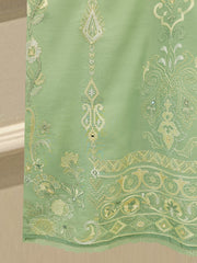 2 Piece - Embroidered Kora Cotton Suit  S112768