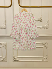 2 Piece - Digital Printed Embroidered Cambric Suit S112749