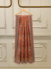 3 Piece - Pure Embroidered Cotton Net Suit S112767