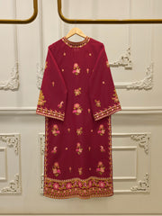3 Piece - Embroidered Khaddar Suit S112775