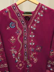 2 Piece - Embroidered  Khaddar Suit S112771